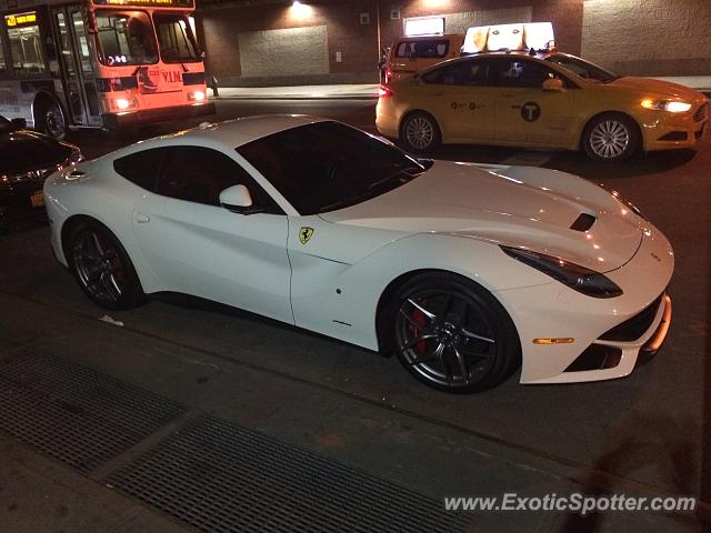 Ferrari F12 spotted in Manhattan, New York