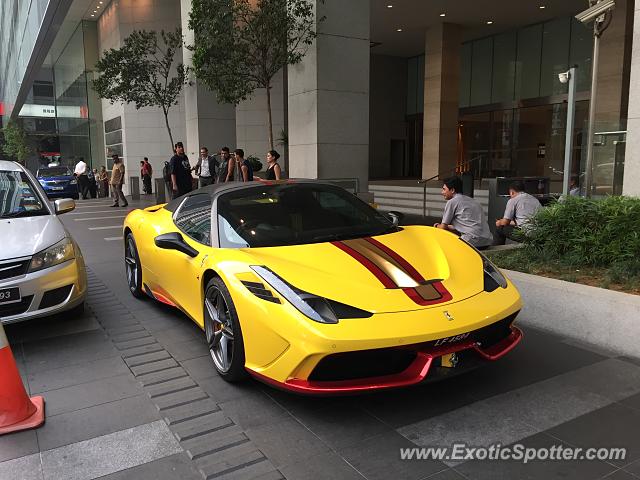Ferrari 458 Italia spotted in Kuala Lumpur, Malaysia