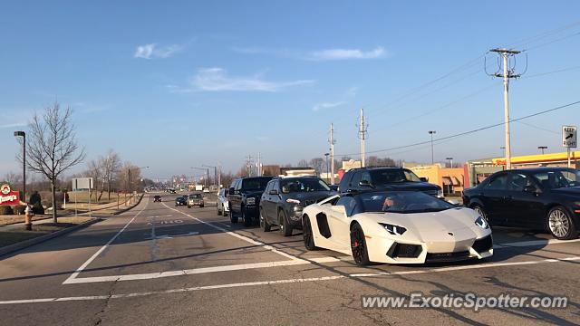 Lamborghini Aventador spotted in Kettering, Ohio