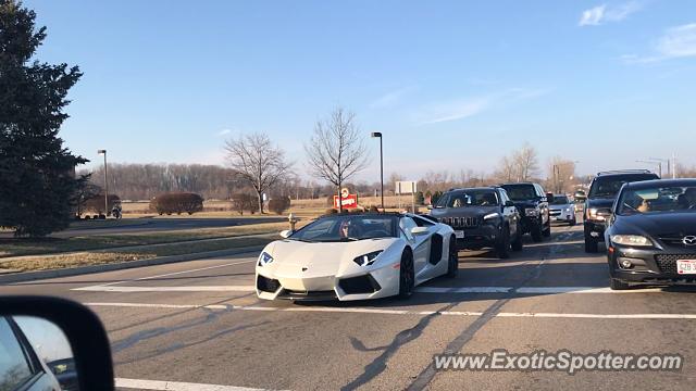 Lamborghini Aventador spotted in Dayton, Ohio
