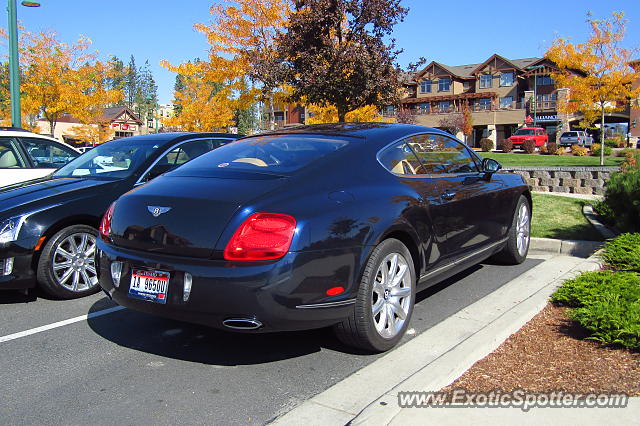 Bentley Continental spotted in CDA, Idaho
