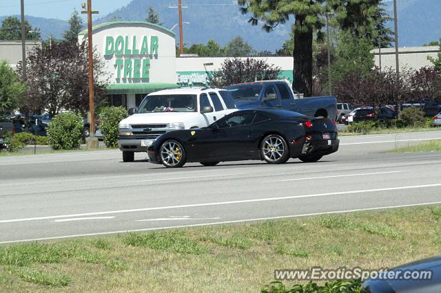 Ferrari California spotted in CDA, Idaho