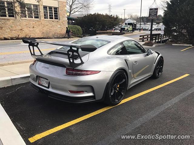 Porsche 911 GT3 spotted in Lutherville, Maryland