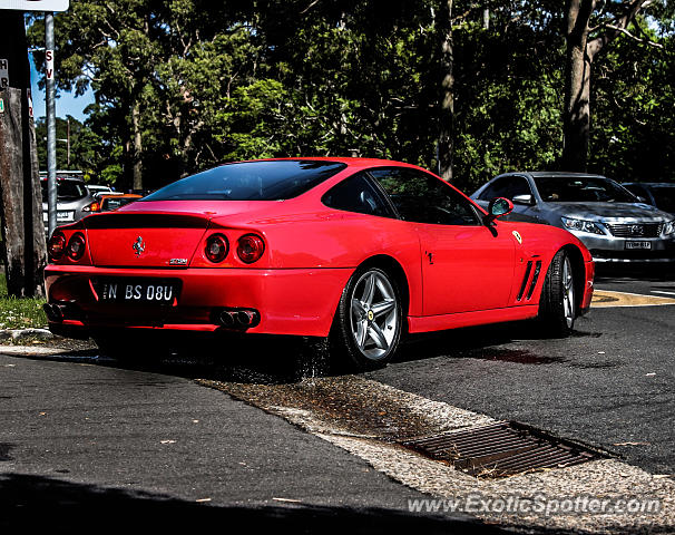 Ferrari 575M spotted in Sydney, Australia