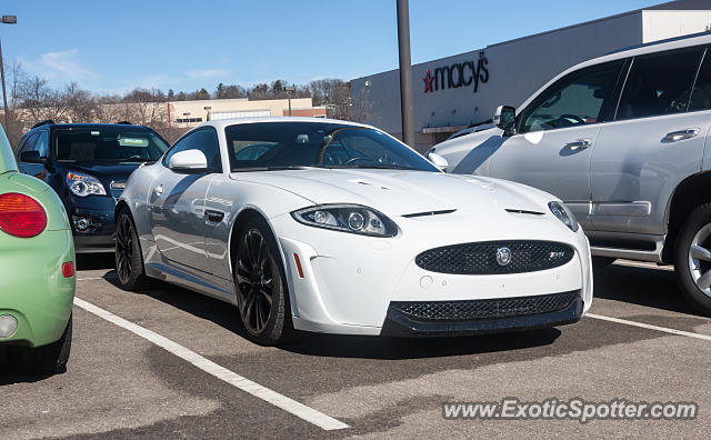 Jaguar XKR-S spotted in Madison, Wisconsin