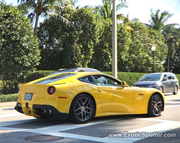 Ferrari F12 spotted in Palm Beach, Florida