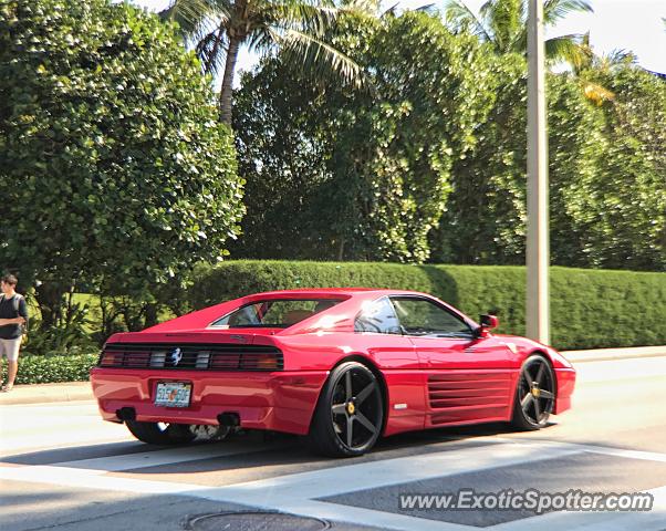 Ferrari 348 spotted in Palm Beach, Florida