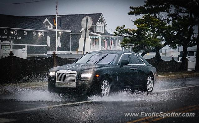 Rolls-Royce Ghost spotted in Sea Bright, New Jersey