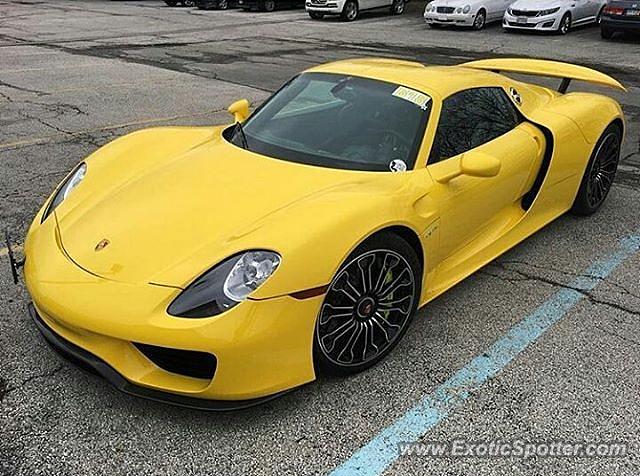 Porsche 918 Spyder spotted in Columbus, Ohio