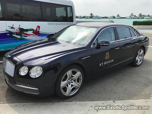 Bentley Flying Spur spotted in Male, Maldives