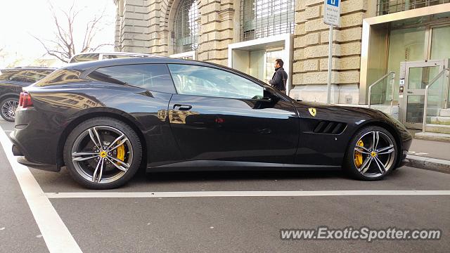 Ferrari GTC4Lusso spotted in Zürich, Switzerland