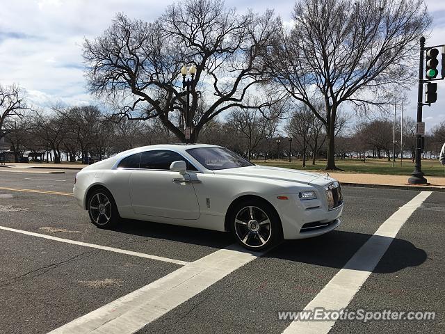 Rolls-Royce Wraith spotted in Washington D.C, Washington