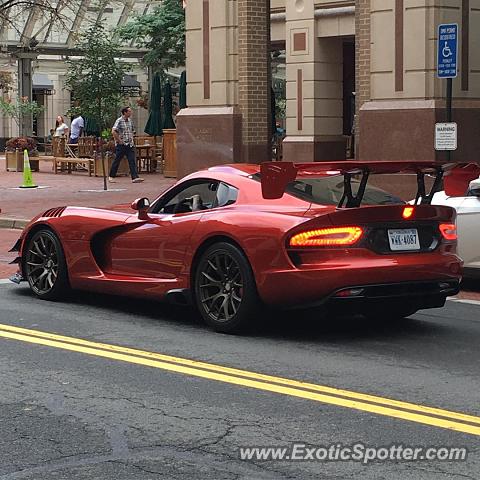Dodge Viper spotted in Tysons Corner, Virginia