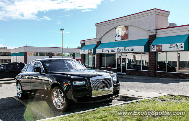 Rolls-Royce Ghost spotted in Calgary, Canada