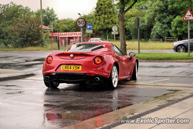 Alfa Romeo 4C spotted in Oxford, United Kingdom