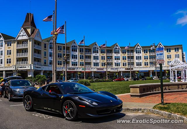 Ferrari 458 Italia spotted in Long Branch, New Jersey