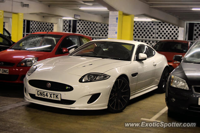 Jaguar XKR spotted in Reading, United Kingdom