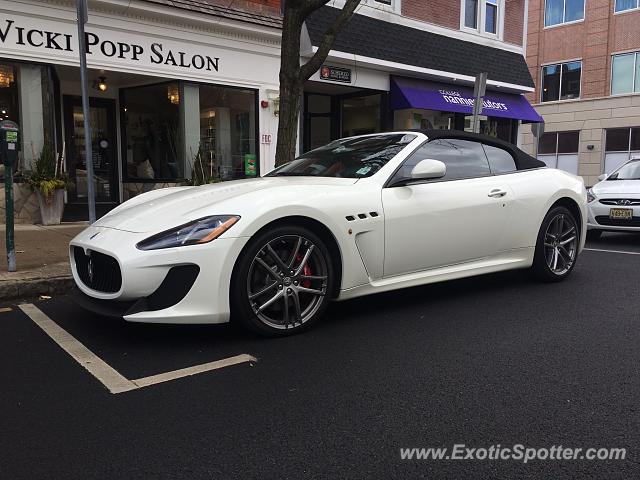 Maserati GranCabrio spotted in Summit, New Jersey