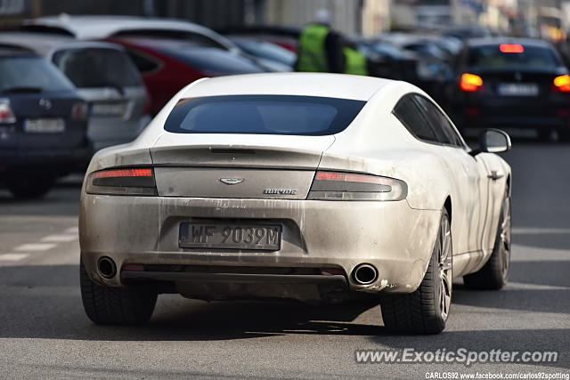 Aston Martin Rapide spotted in Warsaw, Poland