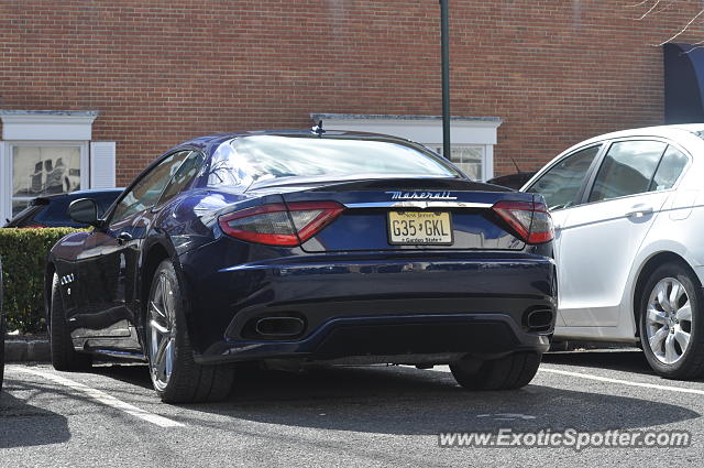 Maserati GranTurismo spotted in Summit, New Jersey