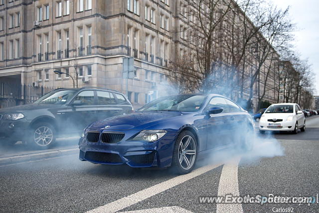 BMW M6 spotted in Warsaw, Poland