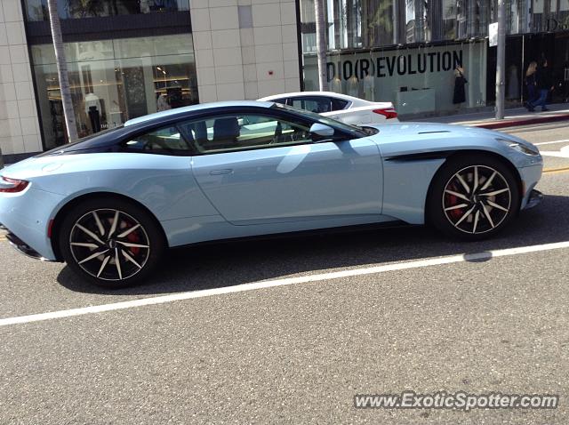 Aston Martin DB11 spotted in Beverly Hills, California