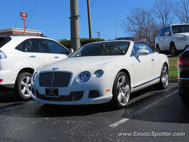 Bentley Continental spotted in ,Chattanooga, Tennessee