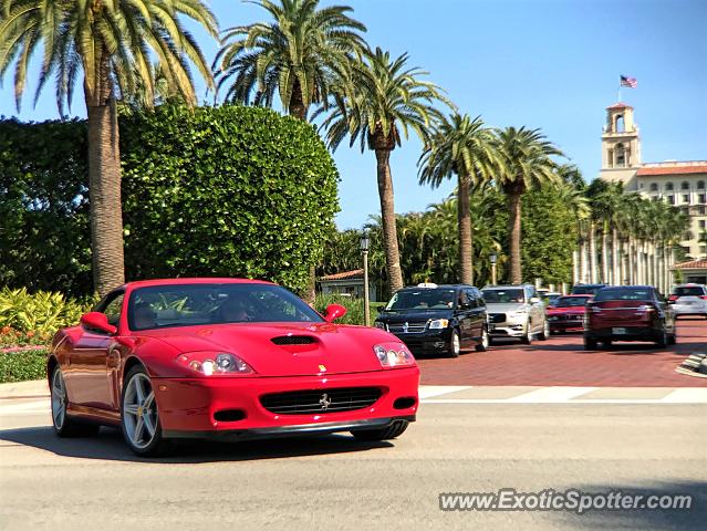 Ferrari 575M spotted in Palm Beach, Florida