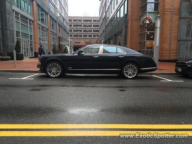Bentley Mulsanne spotted in Reston, Virginia