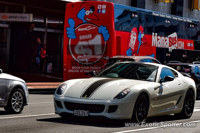 Ferrari 599GTB spotted in Auckland, New Zealand