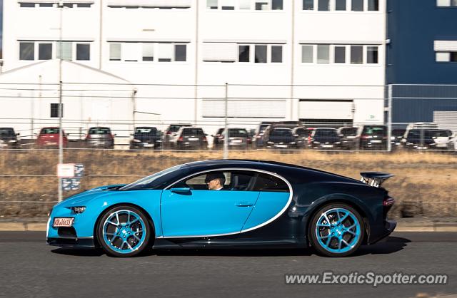 Bugatti Chiron spotted in Wolfsburg, Germany