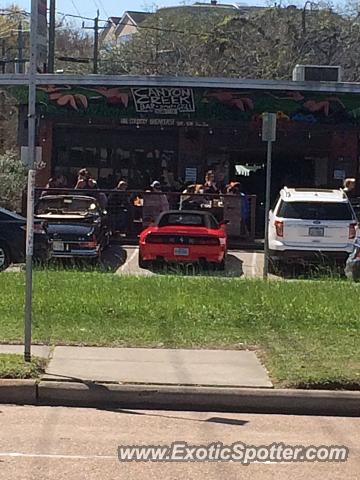 Ferrari 348 spotted in Houston, Texas