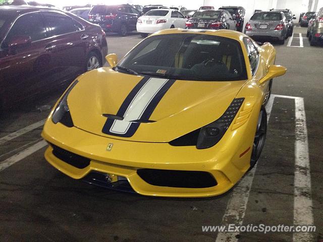 Ferrari 458 Italia spotted in Tysons Corner, Virginia