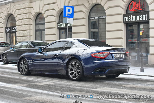 Maserati GranTurismo spotted in Warsaw, Poland