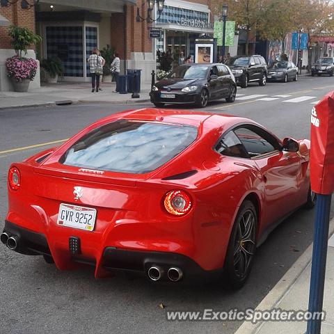 Ferrari F12 spotted in Columbus, Ohio