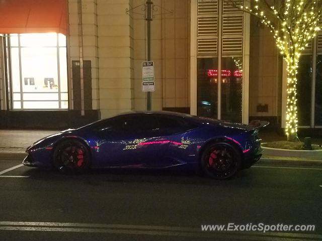 Lamborghini Huracan spotted in Reston, United States