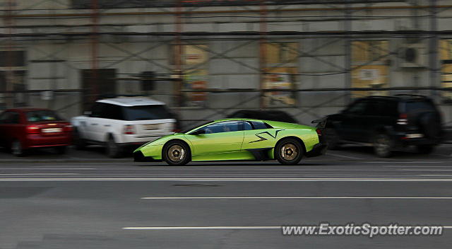Lamborghini Murcielago spotted in Moscow, Russia