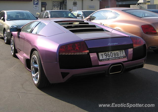 Lamborghini Murcielago spotted in Moscow, Russia