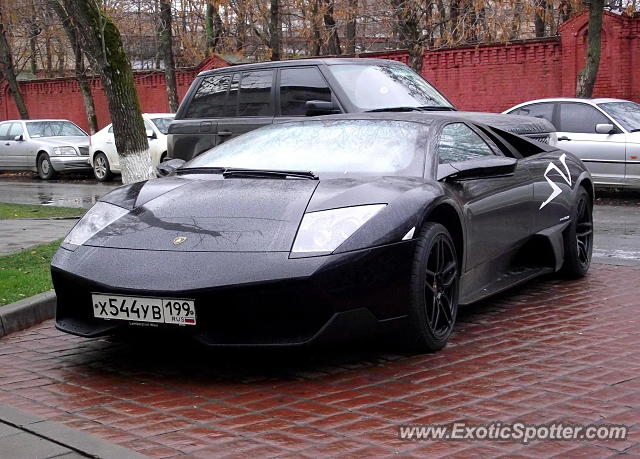 Lamborghini Murcielago spotted in Moscow, Russia