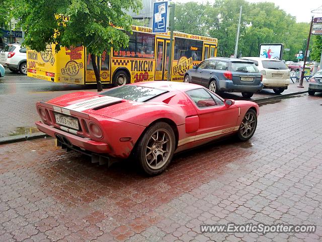Ford GT spotted in Ekaterinburg, Russia