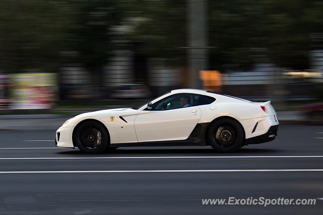 Ferrari 599GTO spotted in Moscow, Russia