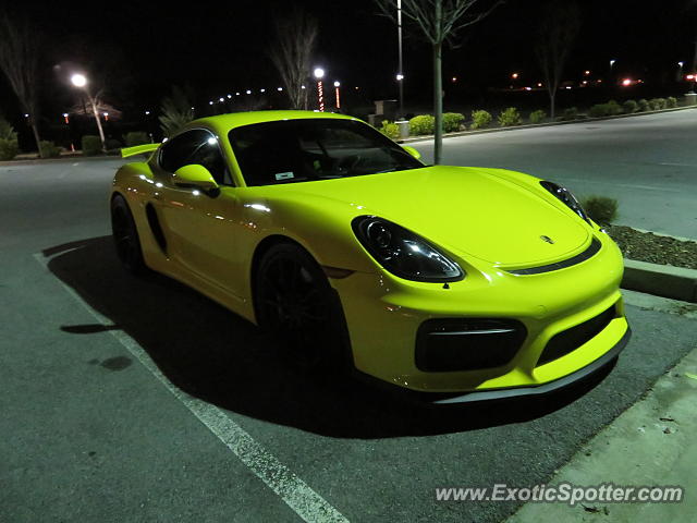 Porsche Cayman GT4 spotted in Chattanooga, Tennessee