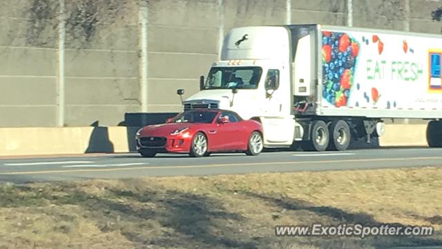 Jaguar F-Type spotted in Gainesville, Virginia