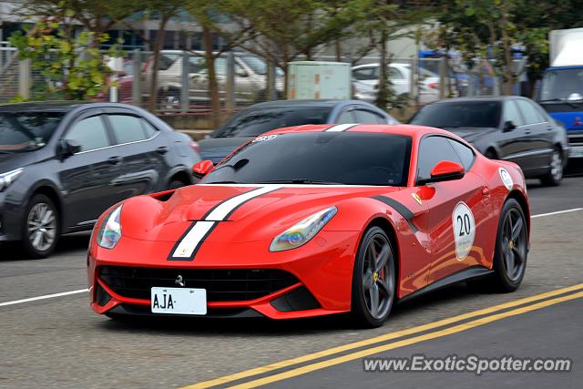 Ferrari F12 spotted in Tainan, Taiwan