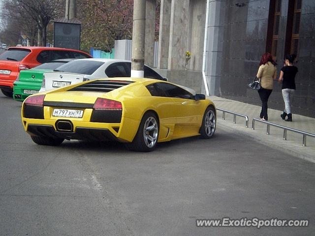 Lamborghini Murcielago spotted in Krasnodar, Russia