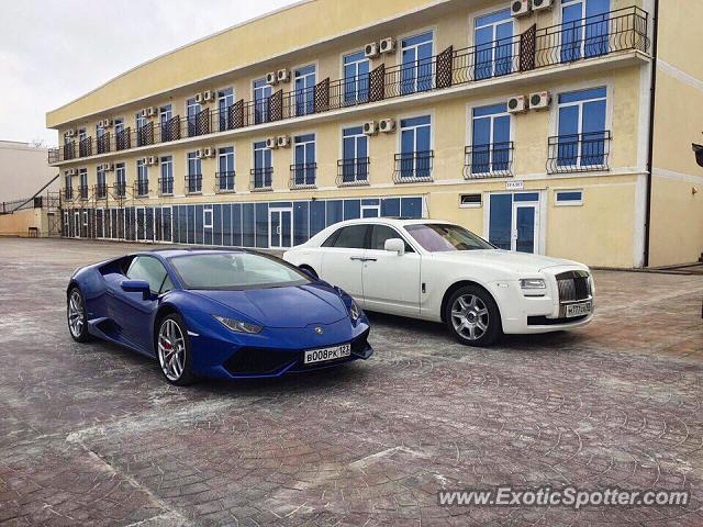 Lamborghini Huracan spotted in Novorossiysk, Russia