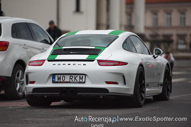 Porsche 911 GT3 spotted in Warsaw, Poland