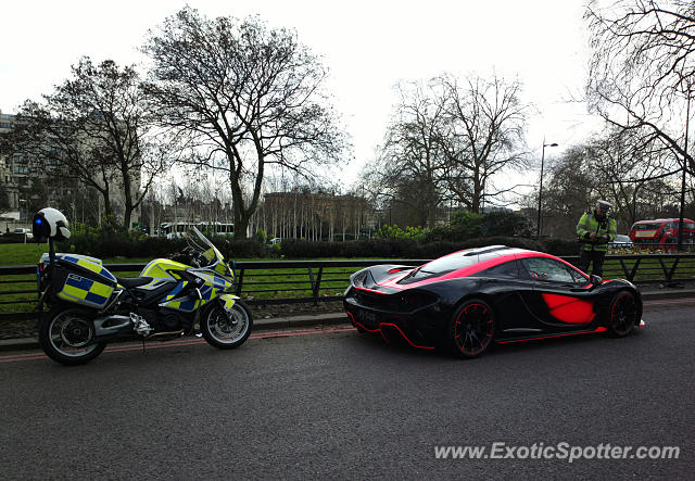 Mclaren P1 spotted in London, United Kingdom