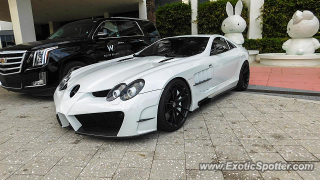 Mercedes SLR spotted in Miami, Florida