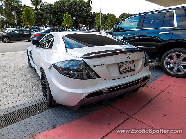Mercedes SLR spotted in Miami, Florida